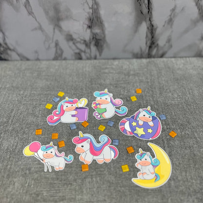 Unicorn Sticker Pack Vinyl Stickers, Matte Stickers, Decals